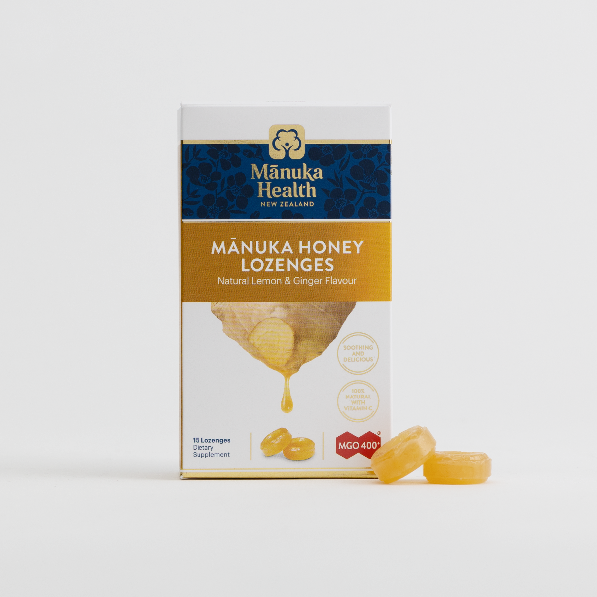 Manuka Honey Ginger & Lemon Drops – Manuka Health