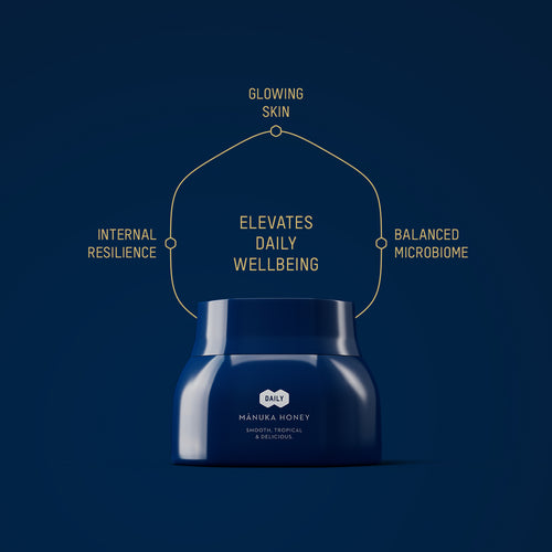 Manuka Health Manuka Honey Daily MGO 400+. Elevate Daily Wellbeing.