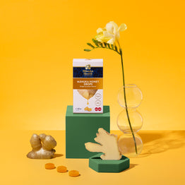 Manuka Honey Ginger & Lemon Drops