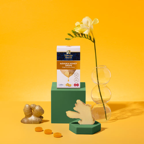 Manuka Honey Ginger & Lemon Drops