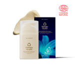 Manuka Health Pro Vitality Face Cream bottle and packaging on a clean white background. 