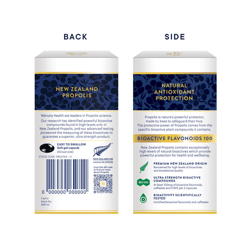 BIO100 Propolis Capsules