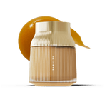 Manuka Honey Reserve MGO 1000+ glass jar with a gold cap. 